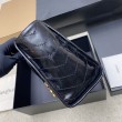 Borse YSL Saint Laurent Niki piccola shopping pelle bovina oliata e cerata nera