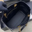 Borse YSL Saint Laurent Niki piccola shopping pelle bovina oliata e cerata nera
