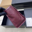 Borse YSL Saint Laurent Niki piccola shopping pelle bovina oliata e cerata Rosso