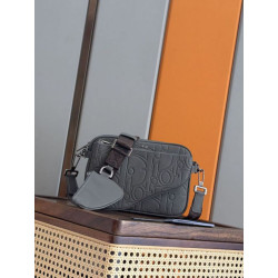 Dior Saddle Triple Pouch Dior Gravity Uomo grigio