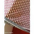 Sciarpa quadrata reversibile in seta e cashmere Dior Oblique Diortwin bordeaux/blu 140 x 140