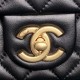 Replica Borse Chanel AS5756 piccola Rettangolare con patta e manico superiore Nero Imitazioni Replica qualità specchio Borse Chanel AS5756 piccola Rettangolare con patta e manico superiore Nero