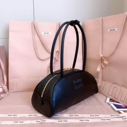 Replica Borse a mano Miu Miu Beau marrone cognac 5BB193 Nero Imitazioni Replica qualità specchio Borse a mano Miu Miu Beau marrone cognac 5BB193 Nero