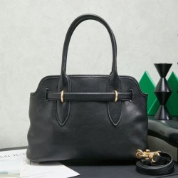 Replica Borse tote Miu Miu Adventure nappa 5BA292 Nero Imitazioni Replica qualità specchio Borse tote Miu Miu Adventure nappa 5BA292 Nero