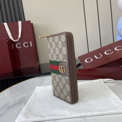 Replica Pari all'originale replica imitazione Portafoglio Gucci Ophidia con cerniera 838619 Marrone Imitazioni Replica qualità specchio Pari all'originale replica imitazione Portafoglio Gucci Ophidia con cerniera 838619 Marrone