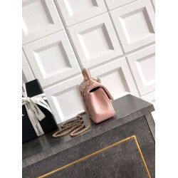 Borsa Chanel Mini Classic Flap Bow 25K con manico superiore AS2431 Rosa Borsa Chanel Mini Classic Flap Bow 25K con manico superiore AS2431 Rosa