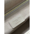 Borsa a mano Dior Lady Dior grande opaca Cannage con patta Rosa