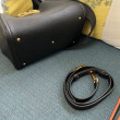 Borsa a mano media Valentino Garavani Alltime vitello granato Nero Borsa a mano media Valentino Garavani Alltime vitello granato Nero