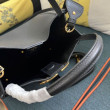 Borsa a mano media Valentino Garavani Alltime vitello granato Nero Borsa a mano media Valentino Garavani Alltime vitello granato Nero