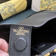 Borsa a mano media Valentino Garavani Alltime vitello granato Nero Borsa a mano media Valentino Garavani Alltime vitello granato Nero