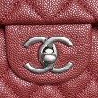 Borse Imitazioni a tracolla Chanel piccola con catena e manico superiore AS5702 Rosso