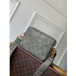 Borsa a tracolla da uomo LV Nil Heritage M27095 Verde