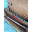 Borsa a tracolla piccola con patta Valentino Garavani Rockstud Marrone
