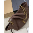 Borsa a tracolla YSL Saint Laurent Jamie 4.3 Pochon Shopping Scamosciata Marrone Borsa a tracolla YSL Saint Laurent Jamie 4.3 Pochon Shopping Scamosciata Marrone