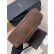 Borsa a tracolla YSL Saint Laurent Jamie 4.3 Pochon Shopping Scamosciata Marrone Borsa a tracolla YSL Saint Laurent Jamie 4.3 Pochon Shopping Scamosciata Marrone