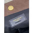 Borsa a tracolla YSL Saint Laurent Jamie 4.3 Pochon Shopping Scamosciata Marrone Borsa a tracolla YSL Saint Laurent Jamie 4.3 Pochon Shopping Scamosciata Marrone