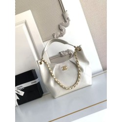 Borse Replica Chanel 26C Maxi hobo Hippie AS5970 AS5978 Bianco