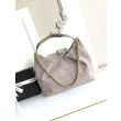 Borsa Replica 1:1 Chanel 26C Maxi hobo Hippie AS5970 AS5978 Scamosciata Grigia