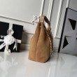 Imitazioni borse griffate Chanel 26C Maxi hobo Hippie AS5970 AS5978 Scamosciata Marrone