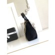 Borsa Chanel 26C Maxi hobo Hippie AS5970 AS5978 Scamosciata Nero