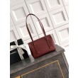 Borsa Chanel 26P Preppy Coco Flap AS6130 Borgogna