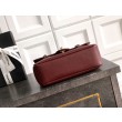 Borsa Chanel 26P Preppy Coco Flap AS6130 Borgogna