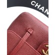 Borsa Chanel 26P Preppy Coco Flap AS6130 Borgogna