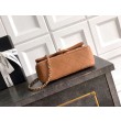 Imitazioni borse griffate Chanel Mini Classic Flap Bow 25K con manico superiore AS2431 caramello