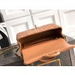 Imitazioni borse griffate Chanel Mini Classic Flap Bow 25K con manico superiore AS2431 caramello