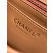 Imitazioni borse griffate Chanel Mini Classic Flap Bow 25K con manico superiore AS2431 caramello
