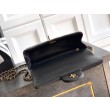 Imitazioni borse griffate Chanel Mini Classic Flap Bow 25K con manico superiore AS2431 Nero