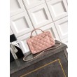 Borsa Chanel Mini Classic Flap Bow 25K con manico superiore AS2431 Rosa