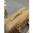 Borsa con manico superiore Miu Miu Arcadie matelassé Albicocca