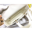 Imitazioni borse griffate grande Dior Lady Dior agnello trapuntata cannage bianca