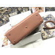 Replica Perfetta grande Dior Lady Dior agnello trapuntata cannage Marrone