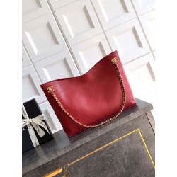 Borse Firmate Replica hobo Chanel Coco piccola pelle di vitello bordeaux