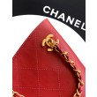 Borse Firmate Replica hobo Chanel Coco piccola pelle di vitello bordeaux