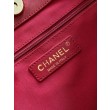 Borse Firmate Replica hobo Chanel Coco piccola pelle di vitello bordeaux