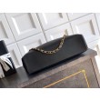 Borsa hobo Chanel Coco piccola pelle di vitello Nero