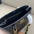 Borsa shopping piccola/media Valentino Garavani Laseine Nero Borsa shopping piccola/media Valentino Garavani Laseine Nero