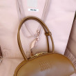 Borse a mano Miu Miu Beau marrone cognac 5BB193 Marrone Borse a mano Miu Miu Beau marrone cognac 5BB193 Marrone