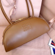 Borse a mano Miu Miu Beau marrone cognac 5BB193 Marrone Borse a mano Miu Miu Beau marrone cognac 5BB193 Marrone