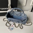 Borse Chanel 25K Mini Bow AS5849 Blu