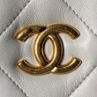 Borse Chanel 25K Mini Bow AS5849 Pelle di agnello Bianco