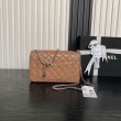 Borse Chanel AS5756 Mini Rettangolare con patta e manico superiore caramello