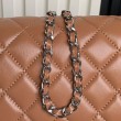 Borse Chanel AS5756 Mini Rettangolare con patta e manico superiore caramello