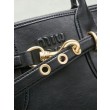 Borse tote Miu Miu Adventure nappa 5BA292 Nero