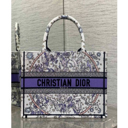 Dior Fortunato Media Dior Book Tote Dior Night of Dreams motif Bianco