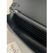 Portafoglio con catena Valentino Garavani Rockstud Nero