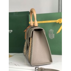 Borsa a mano Goyard Goyardine Saigon PM grigia Borsa a mano Goyard Goyardine Saigon PM grigia